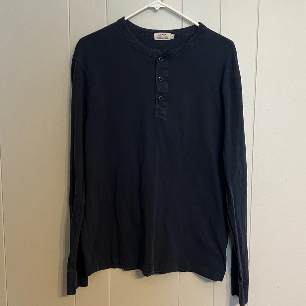 J.Crew ringspun jersey 100% cotton long‎ sleeve size M